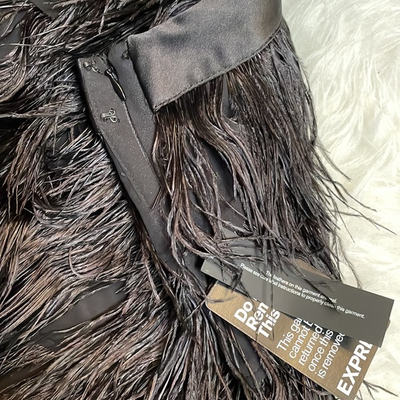 Express Ostrich Feathered Skirt - Picture 3 of 14